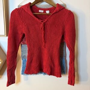 Punch Sweater Linen Blend Small